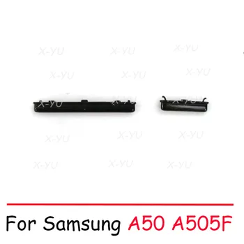 Для Samsung Galaxy A10 A20 A30 A40 A50 A70 A750 Включение выключение питания Увеличение Уменьшение громкости Боковая кнопка