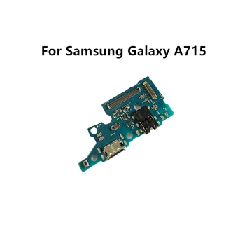 для Samsung Galaxy A715 USB порт зарядного устройства разъем док-станции печатная плата Ленточный гибкий кабель порт зарядки Замена компонентов Запасные части