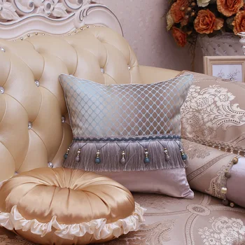 Европейские декоративные подушки, наволочки с кисточками, наволочки, чехлы для домашнего дивана, сиденья, кресла, текстиль