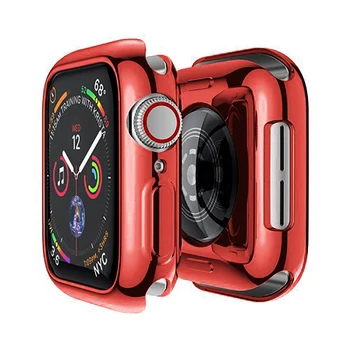 Защитная Пленка для Экрана Apple Watch 6 SE Case 44 мм 40 мм Полный Бампер из ТПУ Iwatch Cover 42 мм 38 ММ Аксессуары Для iwatch Series 5 4 3
