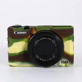 Защитный чехол для корпуса, силиконовый чехол для цифровой камеры Canon G7X III, G7X3, G7X Mark 3, резиновая сумка для фотоаппарата