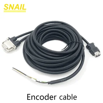 кабель для mitsubishi servo MR-J5 для энкодера. для питания тормоза MR-AEPB2CBL5M-A1-L 2 м 10 м. встроенный композитный кабель