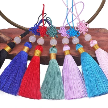 кисточки с имитацией китайского узла длиной 13 см, сумка для одежды для штор, принадлежности для рукоделия, подвеска с кисточкой в классическом стиле