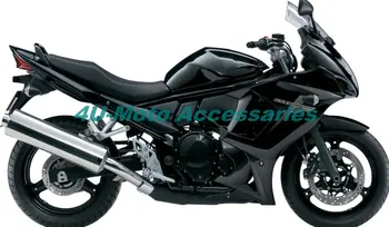 Комплект Мотоциклетных Обтекателей для SUZUKI GSX650F 2008 2009 2010 2011 2012 Комплект Кузова GSX 650F 08-12 ABS Черный глянец