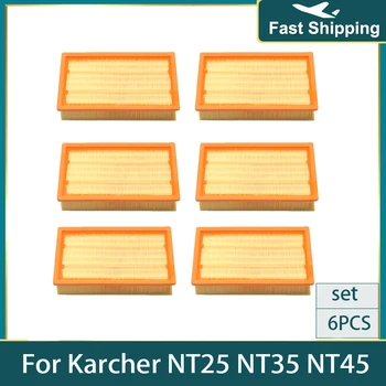 Комплекты фильтров пылесоса для замены Hepa-фильтров karcher NT25 NT35 NT360 NT45/1 NT55/1 NT361 NT561 NT611