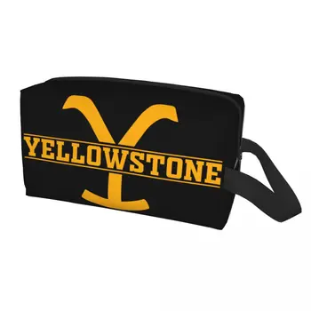 Косметичка Yellowstone для женщин Косметический органайзер для путешествий Милые сумки для хранения туалетных принадлежностей Dutton Ranch