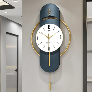 Креативные настенные часы для дома, декоративные металлические 3d в скандинавском стиле, современные минималистичные настенные часы для гостиной, офиса, магазина