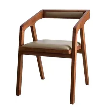 Креативный минималистичный Деревянный стул Nordic Lounge Офисный стул для макияжа кухня столовая Современная кухонная мебель Mueblesa для взрослых