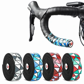 Крепления для велосипедного руля G596, ремень для шоссейных гонок, цветная леска, полиуретановые противоскользящие аксессуары для верховой езды