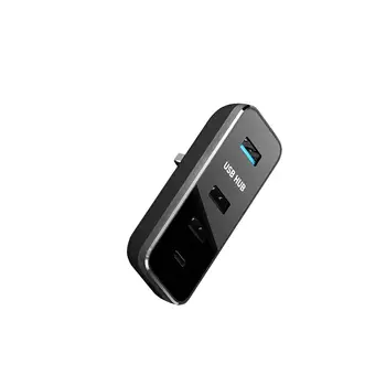 Мини-бардачок USB-концентратор Аксессуары для интерьера USB-док-станция для Tesla Model 3 Model Y