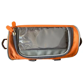 Многофункциональная сумка для верховой езды с сенсорным экраном, передняя сумка для велосипеда большой емкости