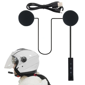 Модернизированные мотоциклетные наушники Blue tooth 4.1, уличные шлемы, наушники со стереомузыкальным и голосовым микрофоном с мягким кабелем