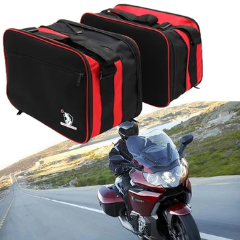 Мотоциклетная Дорожная сумка для BMW K1600GT K 1600 GT 2011-2016 K1600 GT С возможностью расширения, черная, красная сумка для подкладки, внутренняя сумка для хранения