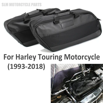Мотоциклетная Седельная Сумка Для Багажника Liner Saddlebag 93-20 Для Harley Touring Road King Electra Street Glide Ultra Tour FLTR FLHX