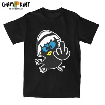 Мужские футболки Calimero Angry Cartoon Chicken, хлопковая одежда для итальянского телевидения, новинка, футболки с коротким рукавом и круглым вырезом, оригинальная футболка