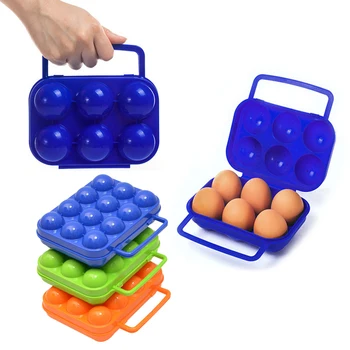 Наружный противоударный держатель для яиц Внутренний Переносной ящик для яиц 12 штук в упаковке Переносной ящик для защиты яиц Держатель для яиц