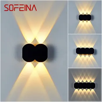 Настенные бра SOFEINA, современные светодиодные светильники, наружное водонепроницаемое освещение для домашнего коридора
