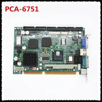 Новая Безвентиляторная Материнская плата промышленного ПК PCA-6751 B202-1 ISA Половинного размера С процессорной платой PICMG1.0 с процессором RAM Lan PC104