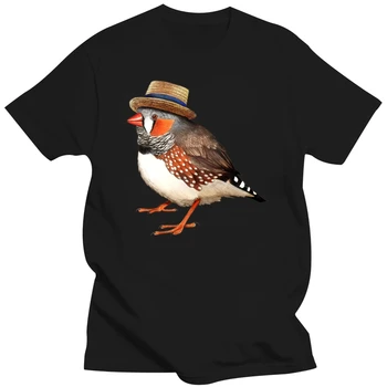 Новая летняя футболка с принтом зебры и зяблика, мужская футболка-хипстер, топы с рисунком птицы, модные женские повседневные футболки в стиле Харадзюку