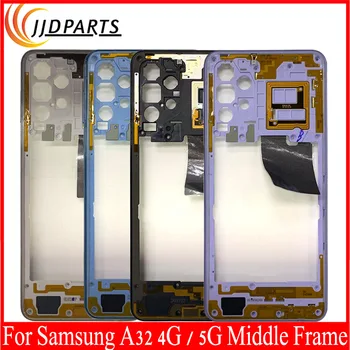 Новинка для Samsung Galaxy A32 4g Корпус со средней рамкой Чехол + кнопки для Samsung A32 5g SM-A226B Рамка со средней рамкой посередине