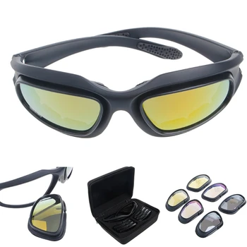 Новые ветрозащитные поляризованные мотоциклетные линзы, солнцезащитные очки для верховой езды, велосипедные байкерские спортивные очки