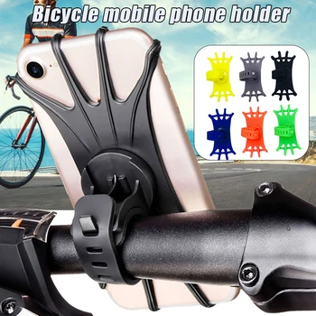 Новый держатель для велосипедного телефона, вращающийся на 360 ° для телефона 11 Универсальный держатель для мобильного телефона для мотоцикла, кронштейн для руля велосипеда