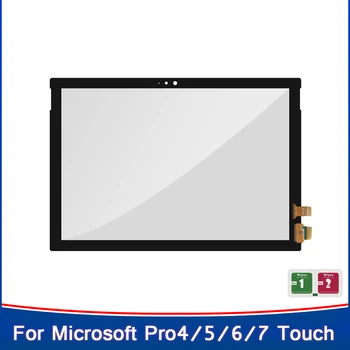 Новый сенсорный экран для Microsoft Surface Pro 4 (1724) Pro 5 (1796) Pro 6 (1807) Pro 7 (1866) Сенсорная панель Переднее Стекло Сенсор