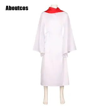 Описание аниме Noragami Aragoto Yukine Косплей костюм Aldult Изысканное белое кимоно Пояс шарф Халат на Хэллоуин униформа костюм