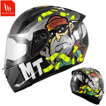 Оригинальные модные шлемы MT Stinger от Испании, мотоциклетные байкерские мужские и женские защитные приспособления для верховой езды, сертифицированные ECE DOT.