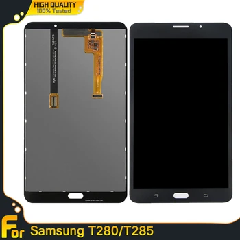 Оригинальный ЖК-дисплей Для Samsung Galaxy Tab A 7,0 T285 T280 SM-T285 SM-T280 ЖК-дисплей С Сенсорным Экраном Дигитайзер Полная Замена Сборки
