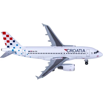 Отлитая под давлением модель самолета Croatia Airlines 319 A319 из сплава 9A-CTN в масштабе 1: 500 Коллекция взрослых вентиляторов