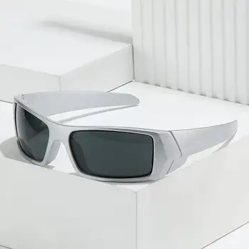 Очки для велоспорта на открытом воздухе UV400, Спортивные Солнцезащитные очки, Оттенки Очков водителя, обернутые вокруг солнцезащитных очков