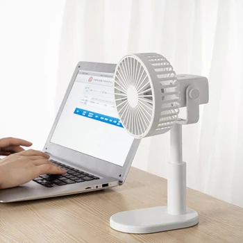 Перезаряжаемый настольный вентилятор Портативные Ультра-тихие креативные Электрические USB-вентиляторы Бесшумный вентилятор воздушного охлаждения