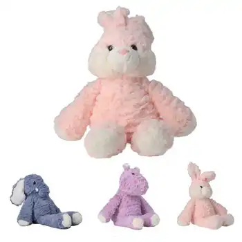 Плюшевая игрушка с мультяшным животным, милая яркая Мягкая удобная плюшевая кукла, детский подарок для мальчиков и девочек