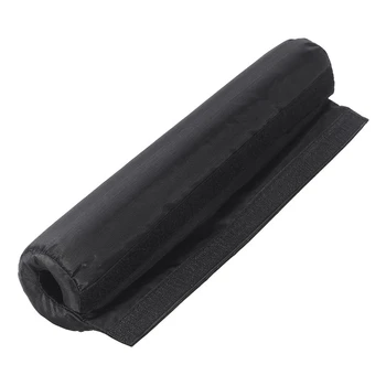 Подушка для приседания со штангой Подушка для поднятия тяжестей на плечах Эргономичная Защитная накладка для спины, подходящая для стандартных брусьев