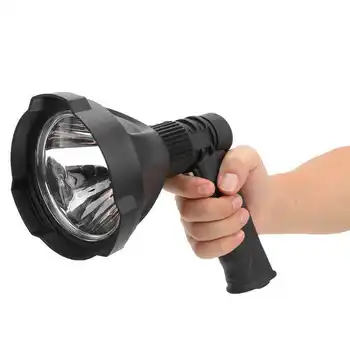 Портативный ручной светодиодный прожектор со складным штативом Аварийный фонарь дальнего освещения USB Зарядка