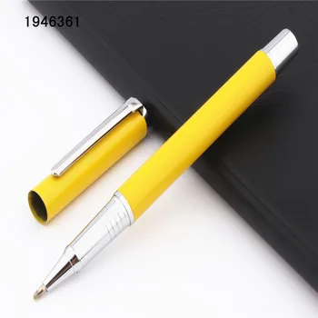 Принадлежности для школьников 801 желтого цвета Бизнес-офисная ручка-роллер с кончиком 0,5 мм Новая