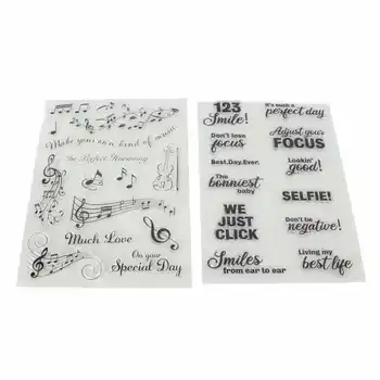 Прозрачный штамп Поделки из прозрачной гербовой бумаги своими руками для дневников, для фотоальбомов, для поздравительных открыток