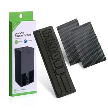 Пылезащитный штекер, Комплект пылезащитных фильтрующих Сеток, Разъемы Для Подключения к Интерфейсу питания USB LAN, Защита от пыли для Консоли X box Серии X Console A9LC