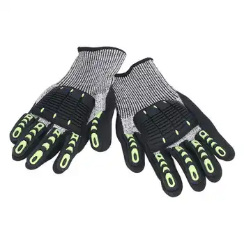 Рабочие перчатки, Ударопрочные механические перчатки для садоводства, для промышленности, для строительства