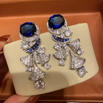 Роскошные Серьги-Капли Известного Бренда Fashion Vintage Jewelry для Подарка Женщине на вечеринку