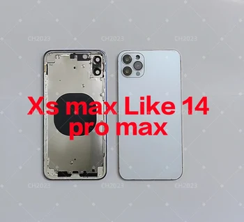 Сделай сам для iPhone от XS max до 14pro max корпус XS max преобразуется в 14pro max XS max Как замена задней части корпуса 14pro max