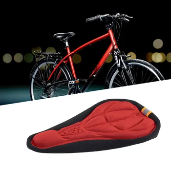 Седло для горного велосипеда, Дышащий Чехол для подушки, 3D Губка, Полимерное Велосипедное Седло, Дорожный велосипед, Утолщенная Мягкая Велосипедная подушка для сиденья