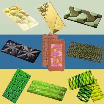Силиконовые формы для шоколада SHENHONG Инструменты для приготовления детских конфет Формы для выпечки шоколадных блоков Пищевые Формы для выпечки десертов