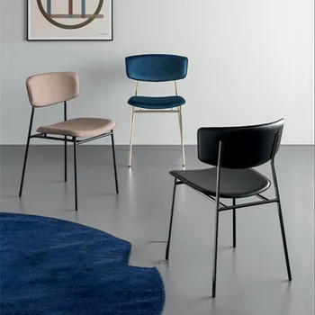 скандинавские обеденные стулья Дизайн компьютерного кресла для гостиной экономит пространство обеденные стулья для офиса sillas comedor furnitures HY50DC