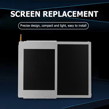 Сменный профессиональный ЖК-экран для игровых деталей 2DS, ЖК-дисплей для Nintendo 2DS, верхний / нижний экран, износостойкий игровой экран