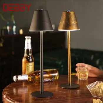 Современная Настольная Лампа DEBBY Contemporary Creative Light Desk LED Декоративная для Домашнего Бара в Спальне