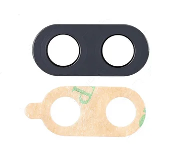 Стеклянная крышка объектива камеры заднего вида OEM с клейкой наклейкой, Запасная часть для OnePlus 6 1 + 6 A6000