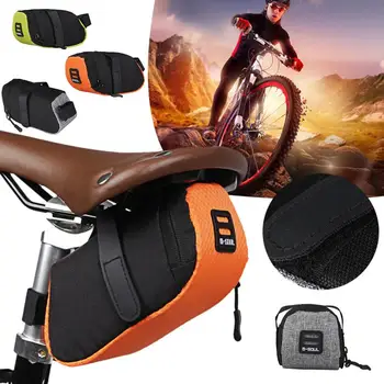 Сумка для велосипеда, сумка для хранения велосипедного мини-седла, различные стили, прочная водонепроницаемая сумка для верховой езды, аксессуары для велосипедов