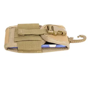 Тактическая мини-подвесная сумка Molle EDC, нейлоновая водонепроницаемая поясная сумка для кемпинга, альпинизма, телефона, военного ремня, рюкзака для путешествий
